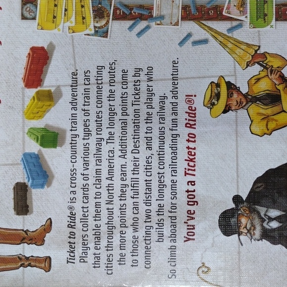 Ticket to Ride Cross-Country Adventure Board Game New - Picture 8 of 8